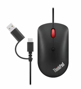 LENOVO ThinkPad USB-C Wired Mouse 2400DPI 4Y51D20850 - Myszki - miniaturka - grafika 1
