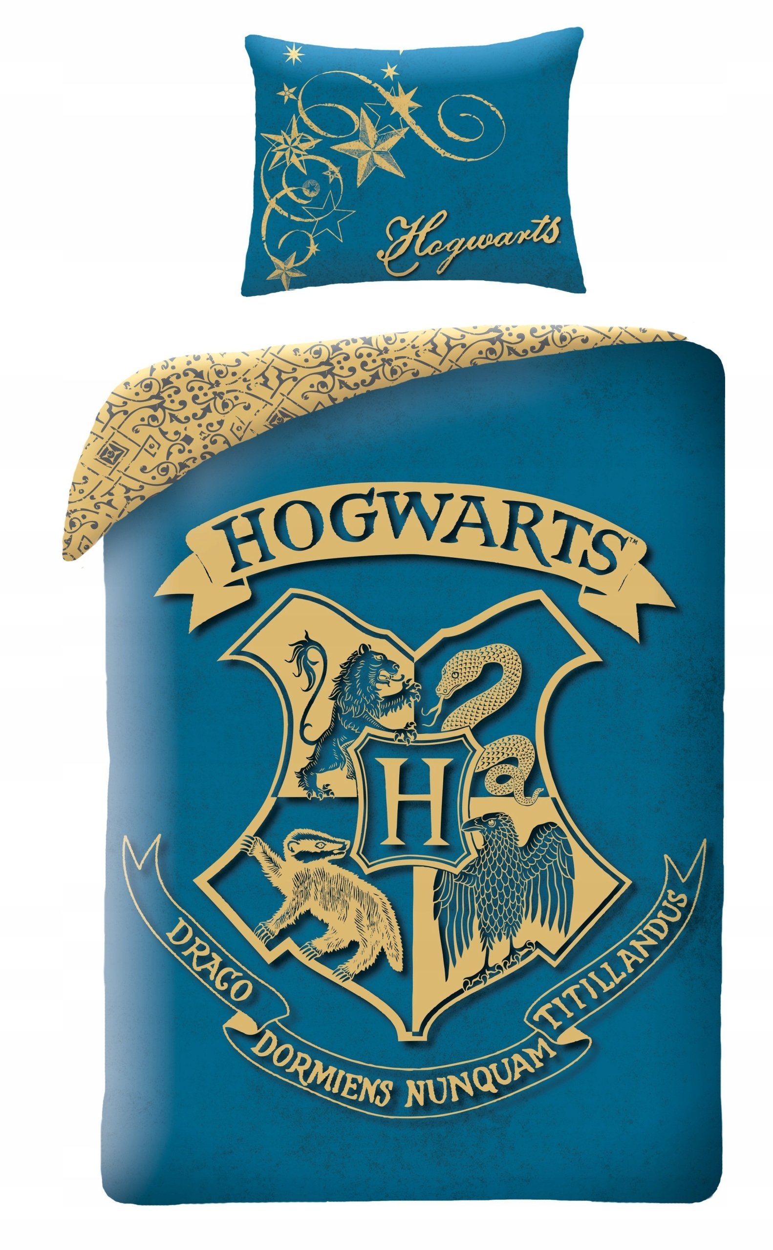 Pościel Bawełniana 140 X 200 CM Harry Potter