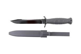 Nóż taktyczny wojskowy Glock FM 81 szary - Noże - miniaturka - grafika 1
