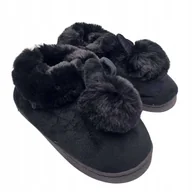 Kapcie damskie - Kapcie Zimowe Domowe Z Uszami Dzieci Damskie Papucie Ciepłe Papcie r.38-39 - miniaturka - grafika 1