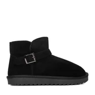 Śniegowce damskie - Śniegowce DeeZee MXPZ-21-BLACK SU Czarny - miniaturka - grafika 1