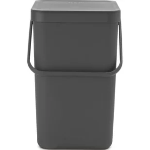 Brabantia Kosz na śmieci Sort&amp;Go 25L szary 129940 129940 - Kosze na śmieci - miniaturka - grafika 1