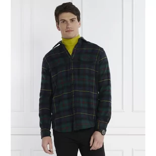 POLO RALPH LAUREN Wełniana koszula | Classic fit - Koszule męskie - miniaturka - grafika 1