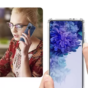Etui ochronne obudowa Alogy Hybrid Clear Case do Samsung Galaxy S20 FE / S20 FE 5G Przezroczyste - Etui i futerały do telefonów - miniaturka - grafika 3