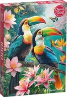 Puzzle - puzzle 1000 cherrypazzi toucans paradise 30769 - miniaturka - grafika 1
