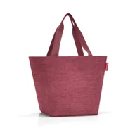 Torebki damskie - Torba SHOPPER M, twist maroon, Reisenthel - miniaturka - grafika 1