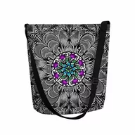 Torebki damskie - Sunlovers, Torba/listonoszka filcowa Funky, Krokus, 32x25x10 cm - miniaturka - grafika 1