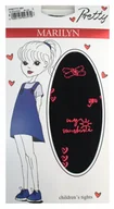 Rajstopy - RAJSTOPY MARILYN PRETTY X61 (kolor blue-black, rozmiar 98-122) - miniaturka - grafika 1