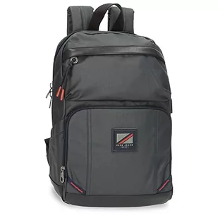 Pepe Jeans Hackney Plecak na Laptop 12" szary 25x36x10 cm bawełna, poliester, PU., Wielobarwny (Wielobarwny), Talla única, Adaptacyjny plecak na laptopa - Torby na laptopy - miniaturka - grafika 1