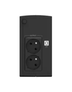 Zasilacz awaryjny UPS Power Walker Line-Interactive 650VA SB FR 2xPL USB - Listwy zasilające - miniaturka - grafika 1