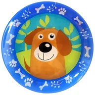 Miseczki i talerzyki dla dzieci - Luminarc Talerz Deserowy Dziecięcy Szklany 20,5 Cm Pies 314 - miniaturka - grafika 1