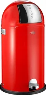 Kosze na śmieci - Wesco Kosz na śmieci 40l KickBoy czerwony WESCO - miniaturka - grafika 1