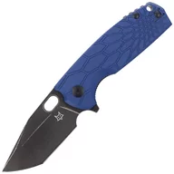 Noże - Nóż składany FOX Core Tanto Blue FRN, Black Top Shield N690Co by Jesper Voxnæs (FX-612 BLB) - miniaturka - grafika 1