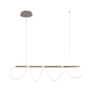 Lampy sufitowe - Lampa wisząca LED 45W BALBO 20006PM-GD Zuma Line - miniaturka - grafika 1
