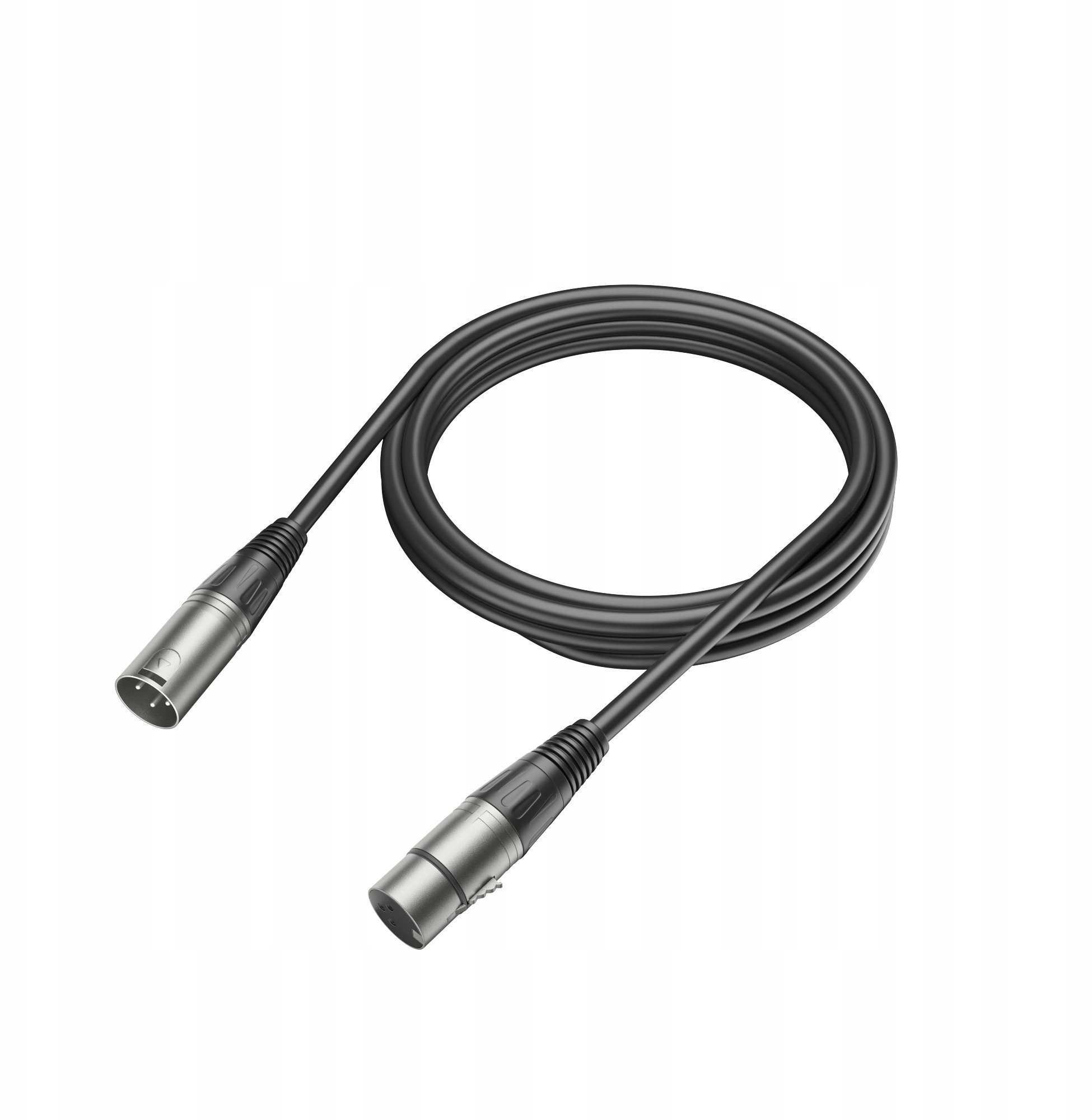 Fifine Kabel mikrofonowy L9C XLR męski - żeński, 1,8 m, czarny