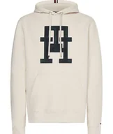 Bluzy męskie - Bluza męska Tommy Hilfiger Icon Monogram Hoody ciepła dresowa z kapturem-M - miniaturka - grafika 1