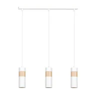Lampy sufitowe - Emibig Akari lampa wisząca 3-punktowa biała 733/3 - miniaturka - grafika 1