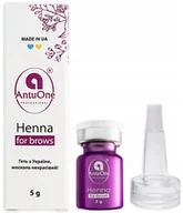 Akcesoria i kosmetyki do stylizacji brwi - Project Lashes, Henna Pudrowa Do Brwi Antuone, Ciemny Szatyn, 5g - miniaturka - grafika 1