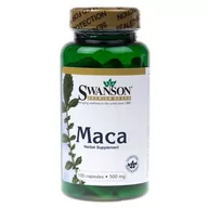 Suplementy naturalne - Swanson - Maca, 500 mg, 100 kapsułek - miniaturka - grafika 1