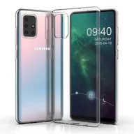 Etui i futerały do telefonów - Etui SAMSUNG GALAXY A71 5G Nexeri Slim Case Protect 2mm transparentne - miniaturka - grafika 1