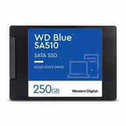 Dyski SSD - SSD|WESTERN DIGITAL|SA510|250GB|SATA 3.0|Write speed 440 MBytes/sec|Read speed 555 MBytes/sec|2,5"|TBW 100 TB|MTBF 1750000 hours|WDS250G3B0A - miniaturka - grafika 1