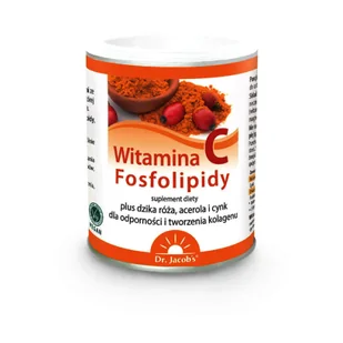DR JACOBS Dr. Jacob`s Witamina C Fosfolipidy liposomalna 150 g 4E47-91711 - Witaminy i minerały - miniaturka - grafika 1
