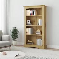 Regały - vidaXL Biblioteczka w meksykańskim stylu Corona, sosna, 81x29x150 cm - miniaturka - grafika 1