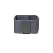 Pojemniki kuchenne - Blomus DESA Chlebak - Kosz na Pieczywo 20 cm Ciemnoszary Magnet 64202 - miniaturka - grafika 1