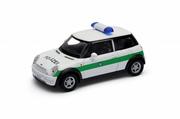 Samochody i pojazdy dla dzieci - Welly Mini Cooper Polizei 1/34 - miniaturka - grafika 1