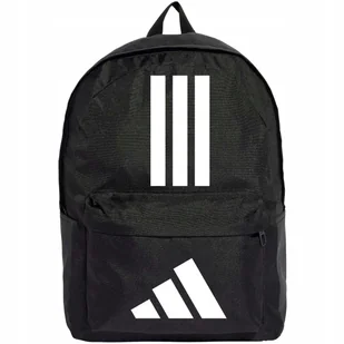 Plecak Classic 3-Stripes czarno-biały JD9563 27 l - Plecaki - miniaturka - grafika 1