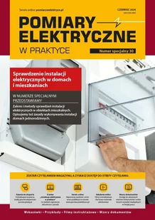 Pomiary elektryczne w praktyce. 30 numer specjalny - E-booki - poradniki - miniaturka - grafika 1