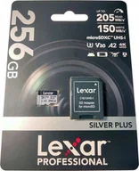 Karty pamięci - Karta Lexar Silver Plus MicroSDXC 256 GB Class 10 UHS-I/U3 A2 V30 LMSSIPL256G-BNANU - miniaturka - grafika 1