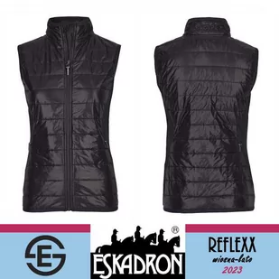 Eskadron Kamizelka damska QUILT-WAISTCOAT REFLEXX SS 23 - deepgrey - Kamizelki jeździeckie - miniaturka - grafika 1