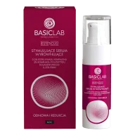 Serum do twarzy - BasicLab Esteticus stymulujące serum wyrównujące na noc 0,3% estru kwasu adapalenu Odnowa i Redukcja 30 ml - miniaturka - grafika 1