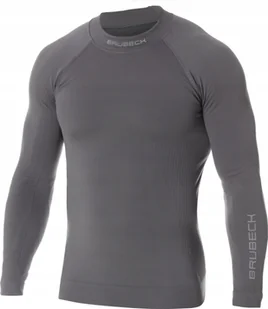 Brubeck LS15290 Bluza męska EXTREME THERMO ciemnoszary S - Bluzy sportowe męskie - miniaturka - grafika 1