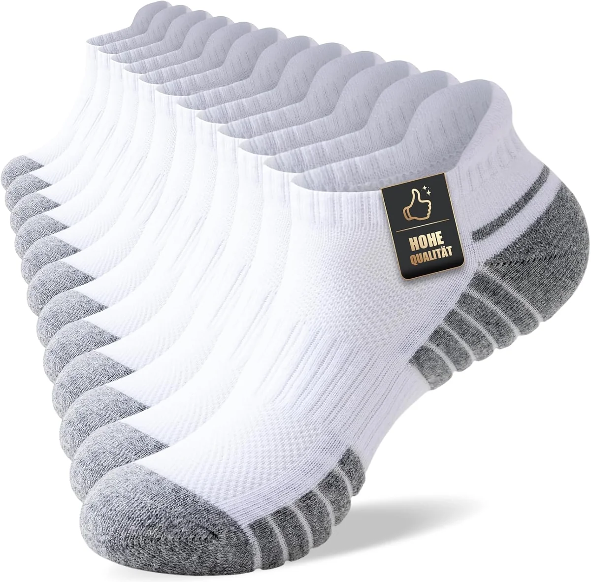 SKARPETY SNEAKER MĘSKIE DAMSKIE ODDYCHAJĄCA BAWEŁNA 6 PAR