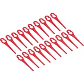 Akcesoria do kos i kosiarek - LUX-TOOLS Zestaw plastikowych nożyków do podkaszarki 24 cm 26 szt. - miniaturka - grafika 1