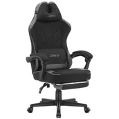 Fotele gamingowe - Fotel CABRO C504 Czarno-szary - miniaturka - grafika 1