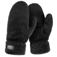 Rękawiczki Damskie Futerk Soft Warm Czarne Ocieplane