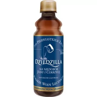 POLSKIE WODY LECZNICZE Mineralna woda lecznicza Dziedzilla 330ml - Polskie Wody Lecznicze 5903538342695 - Woda - miniaturka - grafika 1