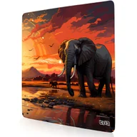Podkładki pod mysz - DUŻA PODKŁADKA POD MYSZKĘ Safari 30x30 TILT Dla gracza Wodoodporna - miniaturka - grafika 1