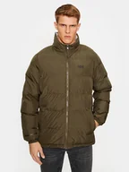 Kurtki męskie - Helly Hansen Kurtka zimowa Yu 23 Reversible Puffer 54060 Khaki Regular Fit - miniaturka - grafika 1