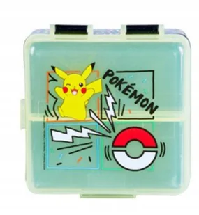 Pokemon Pikachu Śniadaniówka Pojemnik Lunchbox 3 Komory - Zestawy naczyń dla dzieci - miniaturka - grafika 1