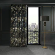 Zasłony - Zasłona Gotowa Dekor 140 x 250 Przelotka Peonia2 - miniaturka - grafika 1