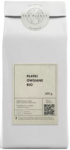 PŁATKI OWSIANE BIO 600 g - THE PLANET - Płatki śniadaniowe i musli - miniaturka - grafika 1