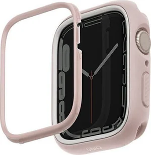 Uniq UNIQ etui Moduo Apple Watch Series 4/5/6/7/8/SE 44/45mm różowy-biały/blush-white - Akcesoria do smartwatchy - miniaturka - grafika 1