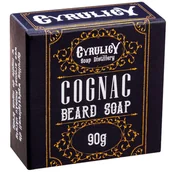 Kosmetyki i akcesoria do pielęgnacji brody - Cyrulicy, mydło do brody Cognac, 90g - miniaturka - grafika 1