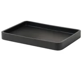 Akcesoria łazienkowe - Sapho Gedy Brenda - Miska, czarna matowa BR0614 - miniaturka - grafika 1