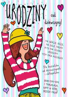 Henry Karnet okolicznościowy, Urodziny cud dziewczyny - Kartki okolicznościowe i zaproszenia - miniaturka - grafika 3