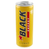 Napoje energetyczne i izotoniczne - Black Energy Citrus Gazowany napój energetyzujący 250 ml - miniaturka - grafika 1